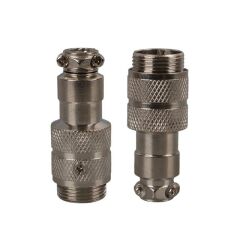 Mayk GX16-2 Pinli Metal Erkek Konnektör (M16 - 16mm)
