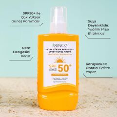Sinoz Yüksek Koruyucu Vücut Güneş Kremi 200 ml.