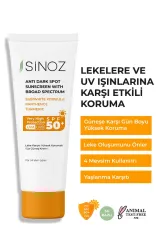 Sinoz Güneş Kremi 50 ml Normal Ve Kuru Ciltler Için