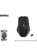 Everest SMW-777 USB Siyah 2.4Ghz Optik Kablosuz Mouse