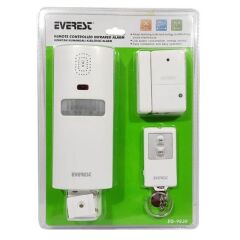 Everest EG-9830 PIR Kızılötesi Hareket Sensörlü Güvenlik Alarmı Uzaktan Kumandalı