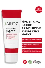 Siyah Nokta Karşıtı Arındırıcı Sinoz Maske 100 ml