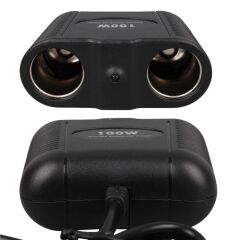 Olesson 1642 12-24V 100W 70cm Kablolu 2'li Araç Çakmak Çoklayıcı