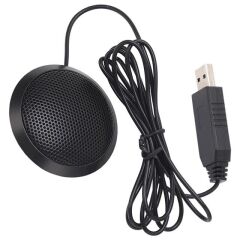 Haiki HK-102 USB 1.5 Metre Kablolu Kondenser Masaüstü Toplantı Podcast Mikrofonu