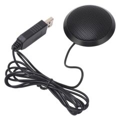 Haiki HK-102 USB 1.5 Metre Kablolu Kondenser Masaüstü Toplantı Podcast Mikrofonu