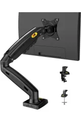 Powermaster F80 17-30 Lcd Led Monitör Tutucu Kol Amortisörlü Vesa Monitör Standı