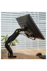 Powermaster F80 17-30 Lcd Led Monitör Tutucu Kol Amortisörlü Vesa Monitör Standı