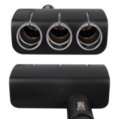 Olesson 1520 12-24V 120W 3'lü Araç Çakmak Çoklayıcı