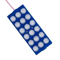 Powermaster 12 Volt 6 Watt Mavi 18 Ledli 2'li Paket Yanıp Sönen Modül Led