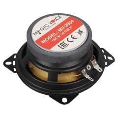 MagicVoice MV-2004 4'' 10cm 150 Watt Tweeter'lı Tekli Metal Kasa Oto Hoparlör
