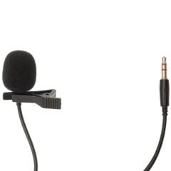 Hello HL-5344 Siyah 3.5 Mm 3 Boğumlu AUX Kablolu Yaka ve Youtuber Mikrofonu