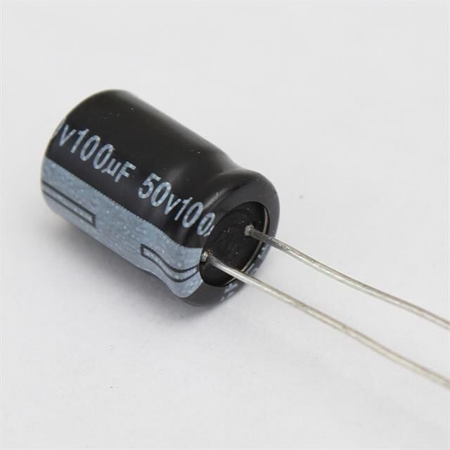 100 MF 50 V  Kondansatör
