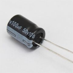 100 MF 50 V  Kondansatör