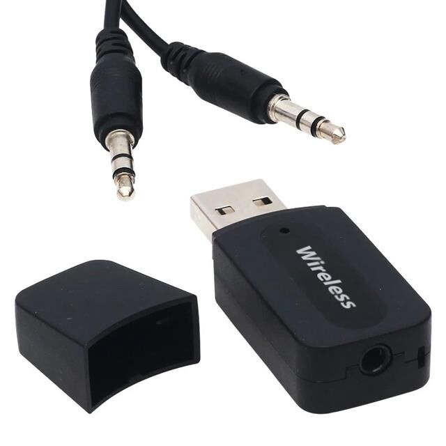 PowerMaster PM-15152 Bluetooth Wireless TO 3.5mm Jack Audio Ses MP3 Alıcı (Receiver Çevirici Adaptörü)