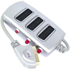 Scart Dağıtıcı 3 lü Silver Butonlu