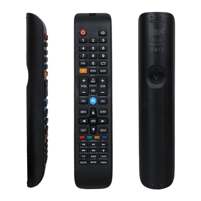 Hey Küçük Kalıp Skytech Sarı TV Tuşlu Smart Lcd Led TV Kumanda