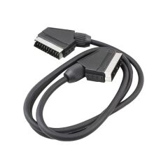 Powermaster Scart Scart 3 Metre Siyah Kablo
