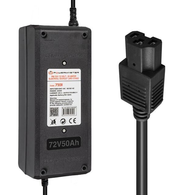 Powermaster PM-7331 72 Volt - 50 Amper Elektrikli Bisiklet Şarj Cihazı