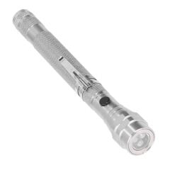 Powermaster MX-2808 Mıknatıslı 360 Derece Döner Başlıklı 3 Ledli Beyaz Işık El Feneri