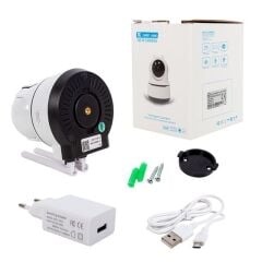 Powermaster Bebek WiFi 2MP İki Yönlü Ses IP Kamera TF/P2P