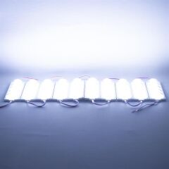 Powermaster 12 Volt 4 Watt Soğuk Beyaz 3030 10 X 53.8 Mm IP65 260 – 280 Lümen 180 Derece Modül Led