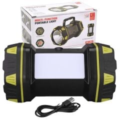 Powermaster Çok Fonksiyonlu 3in1 Taşınabilir Işıldak HC-262