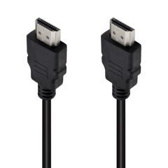 PowerMaster PM-31396 Plastik Düz Siyah 50 cm Poşetli HDMI Kablo