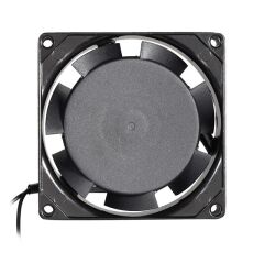 PowerMaster PM-21375 80x80x25mm 8X8 Metal Kasa Plastik Pervane AC220 Volt Fan
