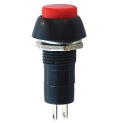IC-186 Yuvarlak Basmalı 12 Mm Kalıcılı Buton Anahtar PBS-11A-B