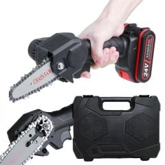 PowerMaster PM-20309 Zincirli Şarjlı Matkap Testere 24 Volt - 550 Watt