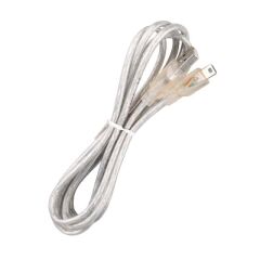 Powermaster iPod Şarj Aleti Kablosu 5 Pin Geniş 1.5 Metre Şeffaf