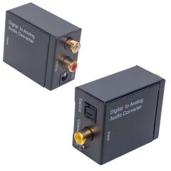 Powermaster PM-32145 Dijital Optik Ses To RCA Audio Çevirici Konverter