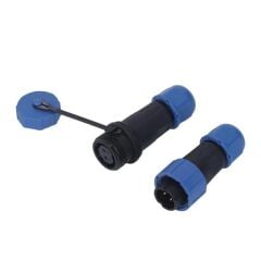 SD16 Su Geçirmez 2 Pin 16 Mm Konnektör Takımı