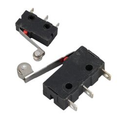 IC-168 / KW4-Z5F Micro Switch Lehim Bacak Makaralı 5A/250Vac