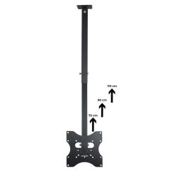 PowerMaster PM-32 Led/Lcd/Plazma 70-90-110 CM Dar Ağız 45 Derece Açılı Tavan TV Askı Aparatı