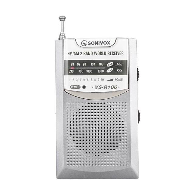 Sonivox VS-R106 Analog Radyo Gri Renk