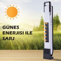 Powermaster T2 57 Ledli Solar Ve Powerbank Özellikli Işıldak