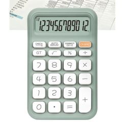 Powermaster PM-25410 Yeşil 12 Haneli Hesap Makinesi