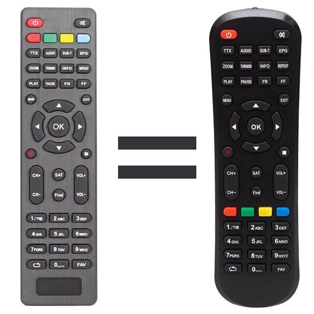 Magbox Forte - Pluton - Rowell RVL-9500 - Microstar HD Uydu Kumanda