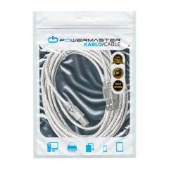 PowerMaster USB 2.0 Yazıcı Kablosu 5 Metre