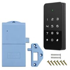 PowerMaster PM-26728 RFID Ve Tuş Panelli Dijital Elektronik Kapı Dolap Kilidi (2'li Paket)