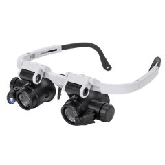 Sunup 2 Led Işıklı Pilli Büyüteçli Gözlük