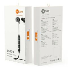 Lenovo Lecoo Es204 Boyun Bantlı Mikrofonlu Kulak İçi Bluetooth Kulaklık