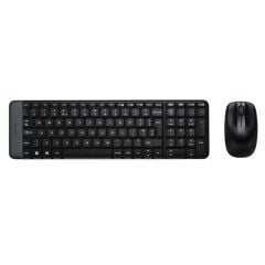 Logitech MK220 Q Tr Siyah Kablosuz Klavye Mouse Set