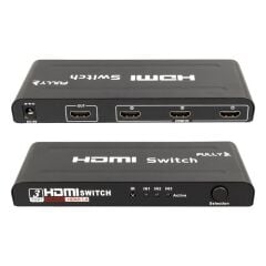 Fully G-538H 3 Giriş 1 Çıkış Hdmi Switcher Toplayıcı Metal Kasa Adaptörlü