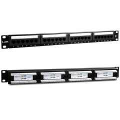 S-Link SL-F624 24’lü FTP Cat6 Patch Panel
