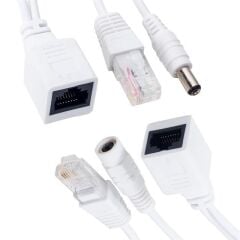 Powermaster Poe IP Kamera Kablosu Dişi Power Uç Aktif Splitter
