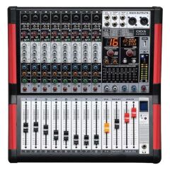DDS D-8P2000 FX USB-SD-Bluetooth Destekli 2x1000 Watt 8 Kanal Power Mixer