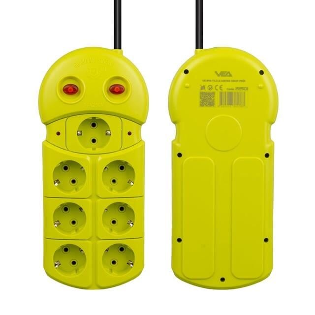 Vea VE-970 1.5 Metre Kablolu 5'li Grup Priz