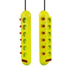 Vea VE-E60 6'Lı 1.5 Metre Ayrı Anahtarlı Grup Priz